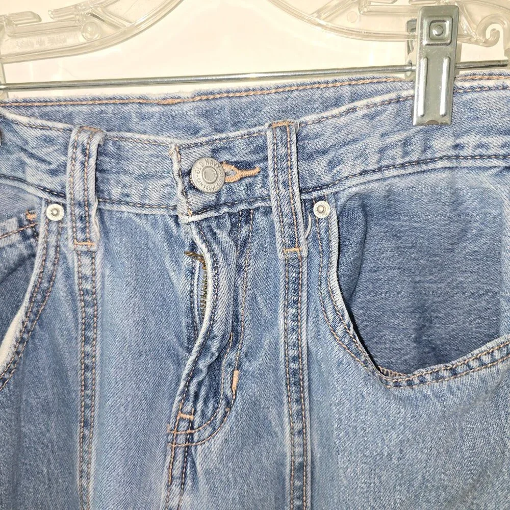 Old Navy Kids Cargo Jeans in Faded Blue